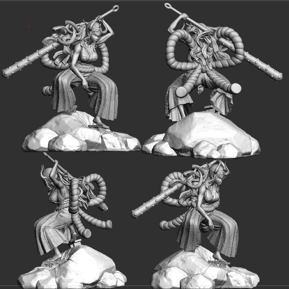 Yamato - One Piece - STL 3D Print Files