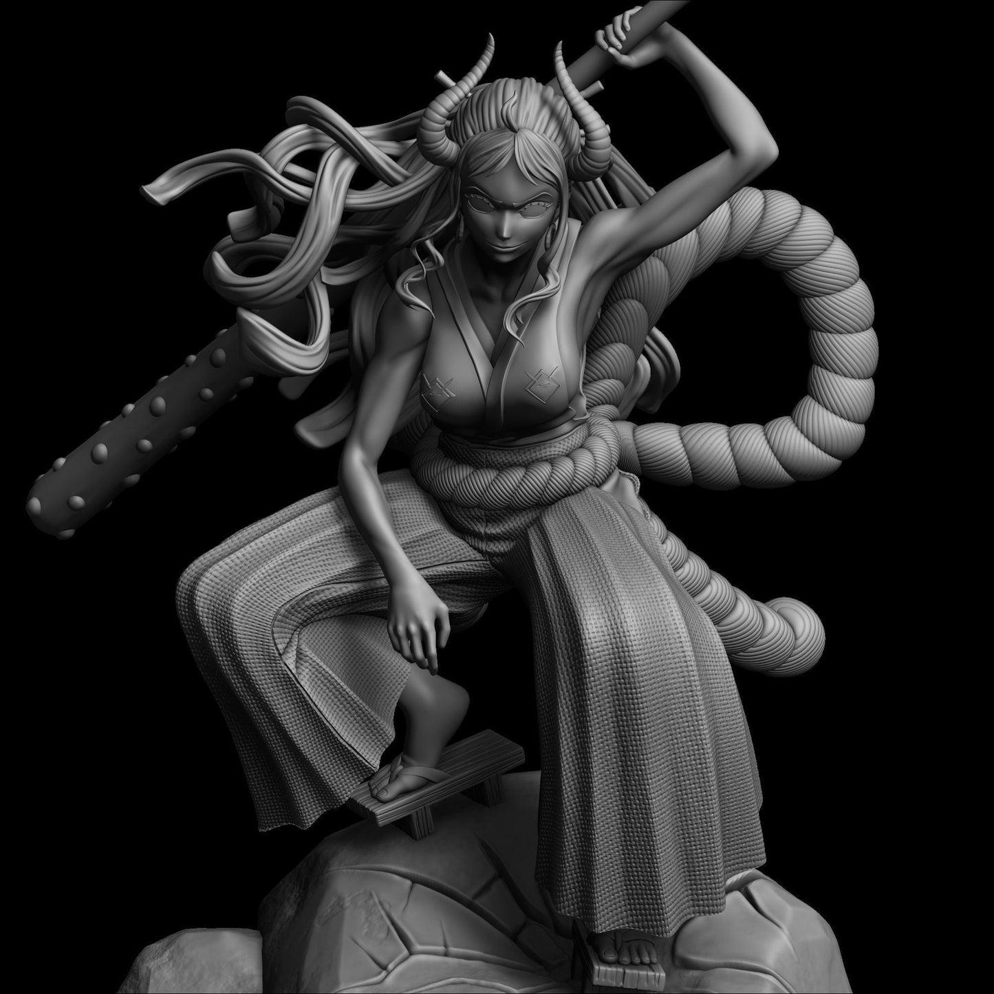 Yamato - One Piece - STL 3D Print Files