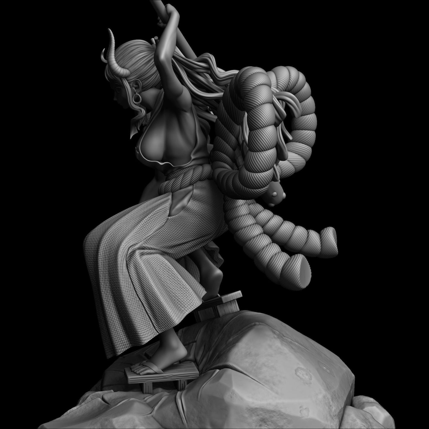 Yamato - One Piece - STL 3D Print Files