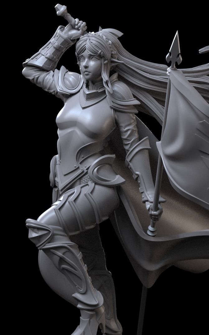 Zelda - Armored Warrior - STL 3D Print Files
