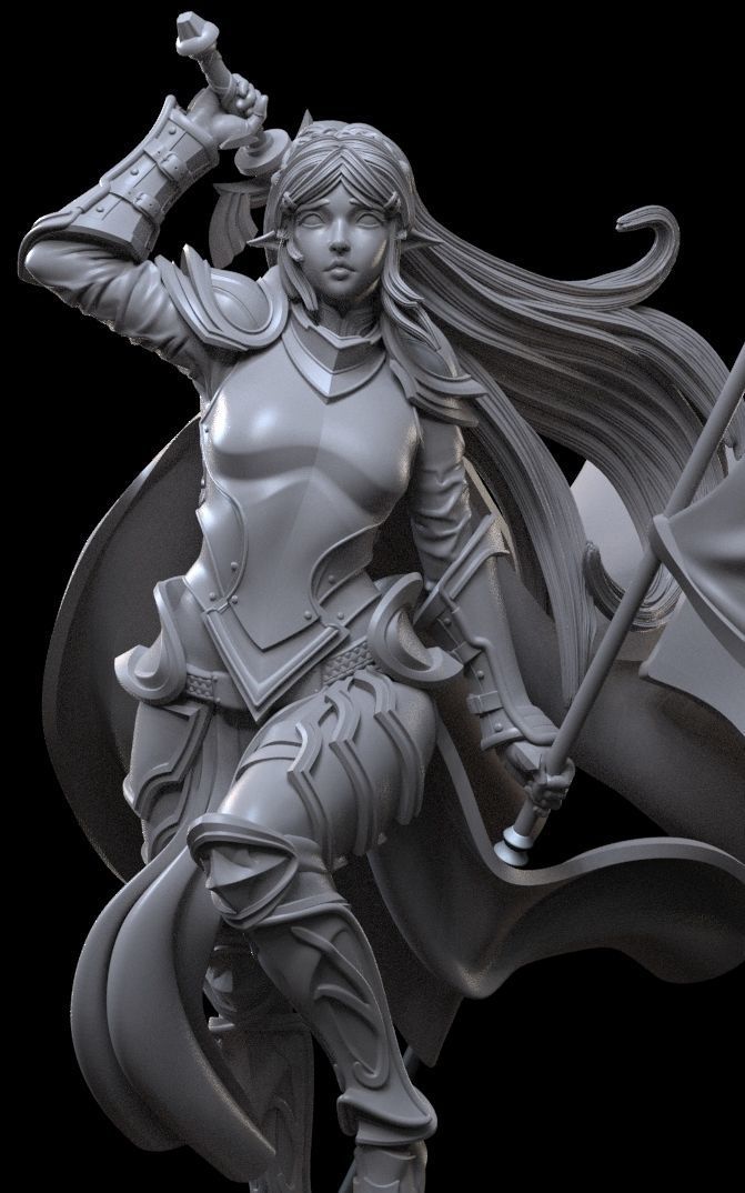 Zelda - Armored Warrior - STL 3D Print Files