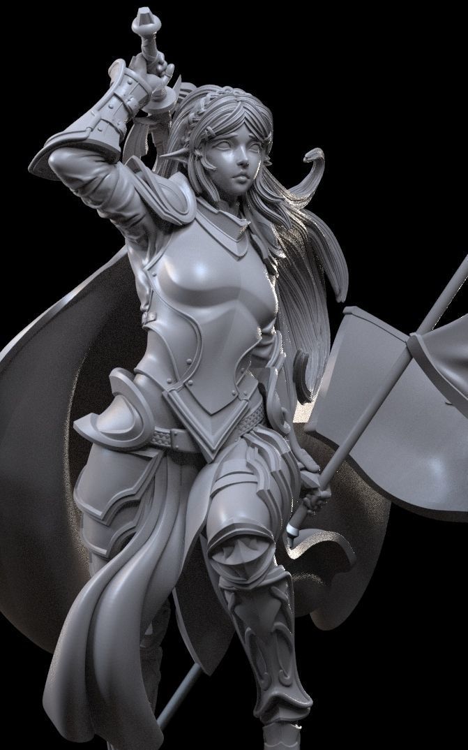 Zelda - Armored Warrior - STL 3D Print Files