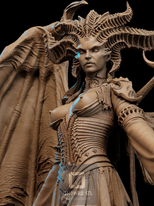 4790 Lilith NSFW - Diablo  - STL 3D Print Files