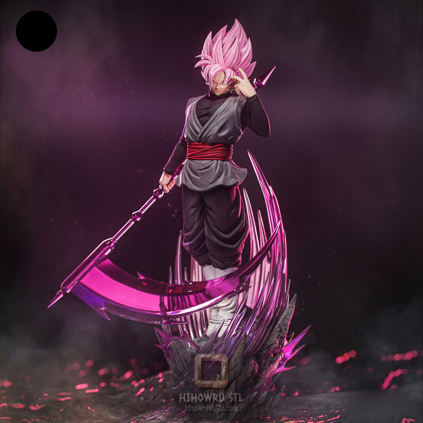 5114 Goku Black - Dragon Ball Super - STL 3D Print Files