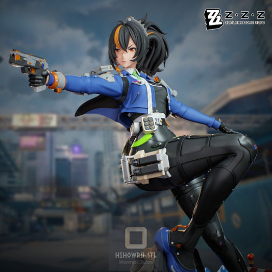 4355 Zhu Yuan - Zenless Zone Zero - STL 3D Print Files