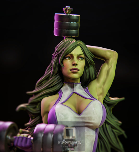 4418 She Hulk - Marvel Comics - STL 3D Print Files