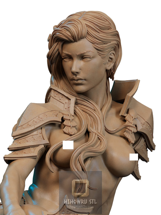 5437 Ember Queen NSFW - STL 3D Print Files