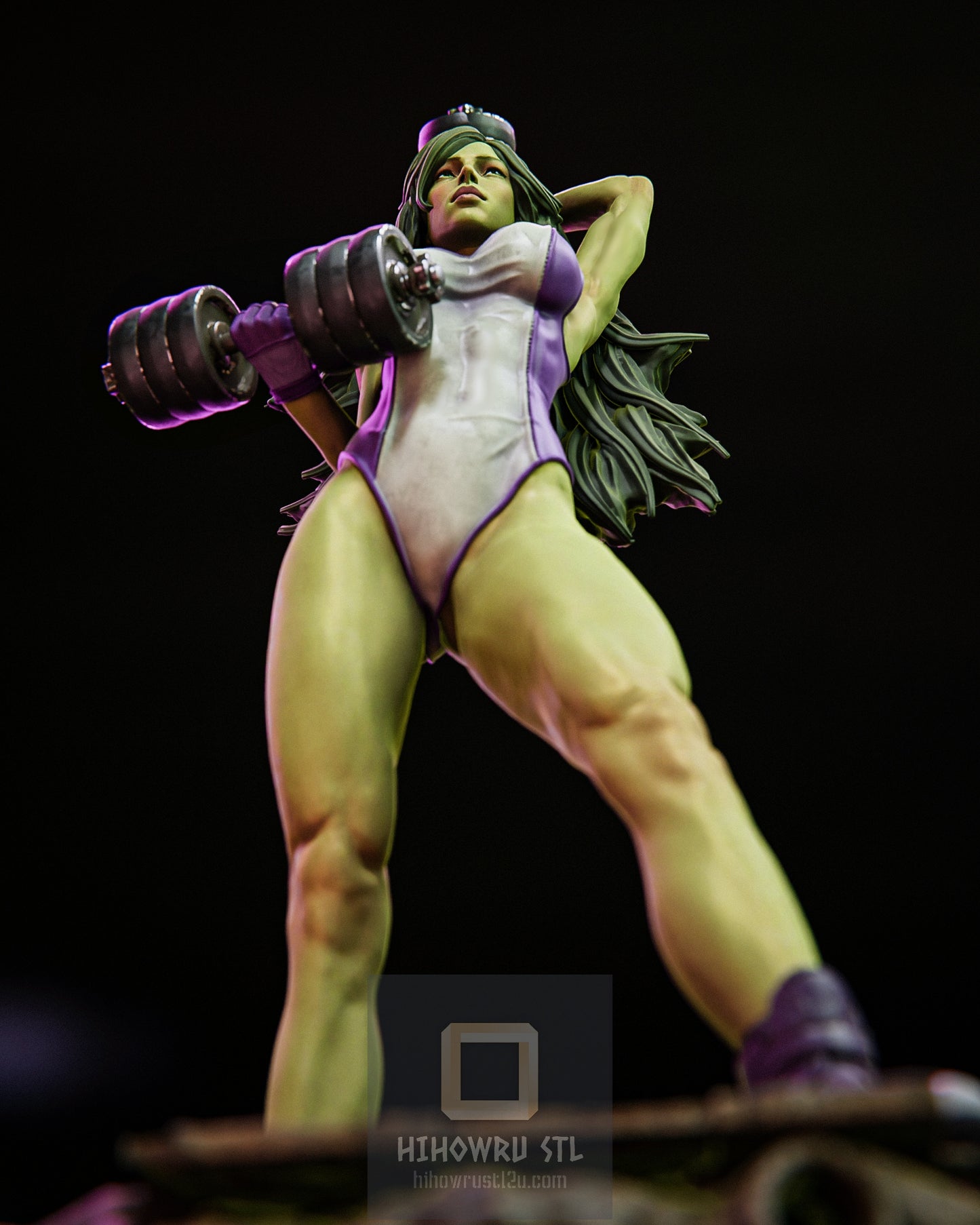 4418 She Hulk - Marvel Comics - STL 3D Print Files