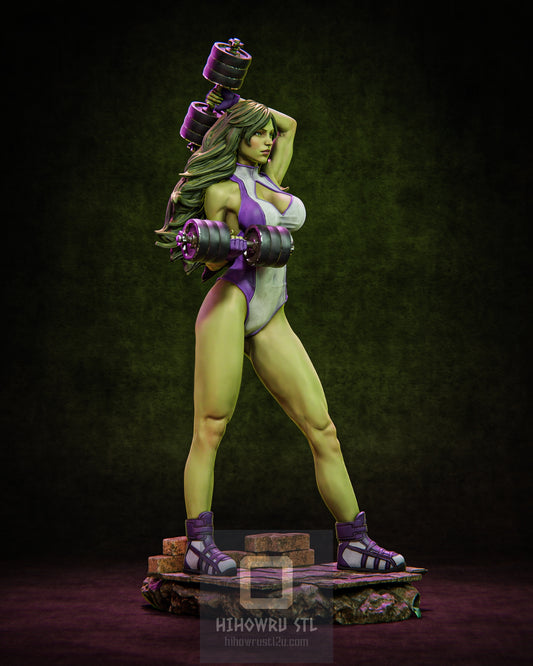 4418 She Hulk - Marvel Comics - STL 3D Print Files