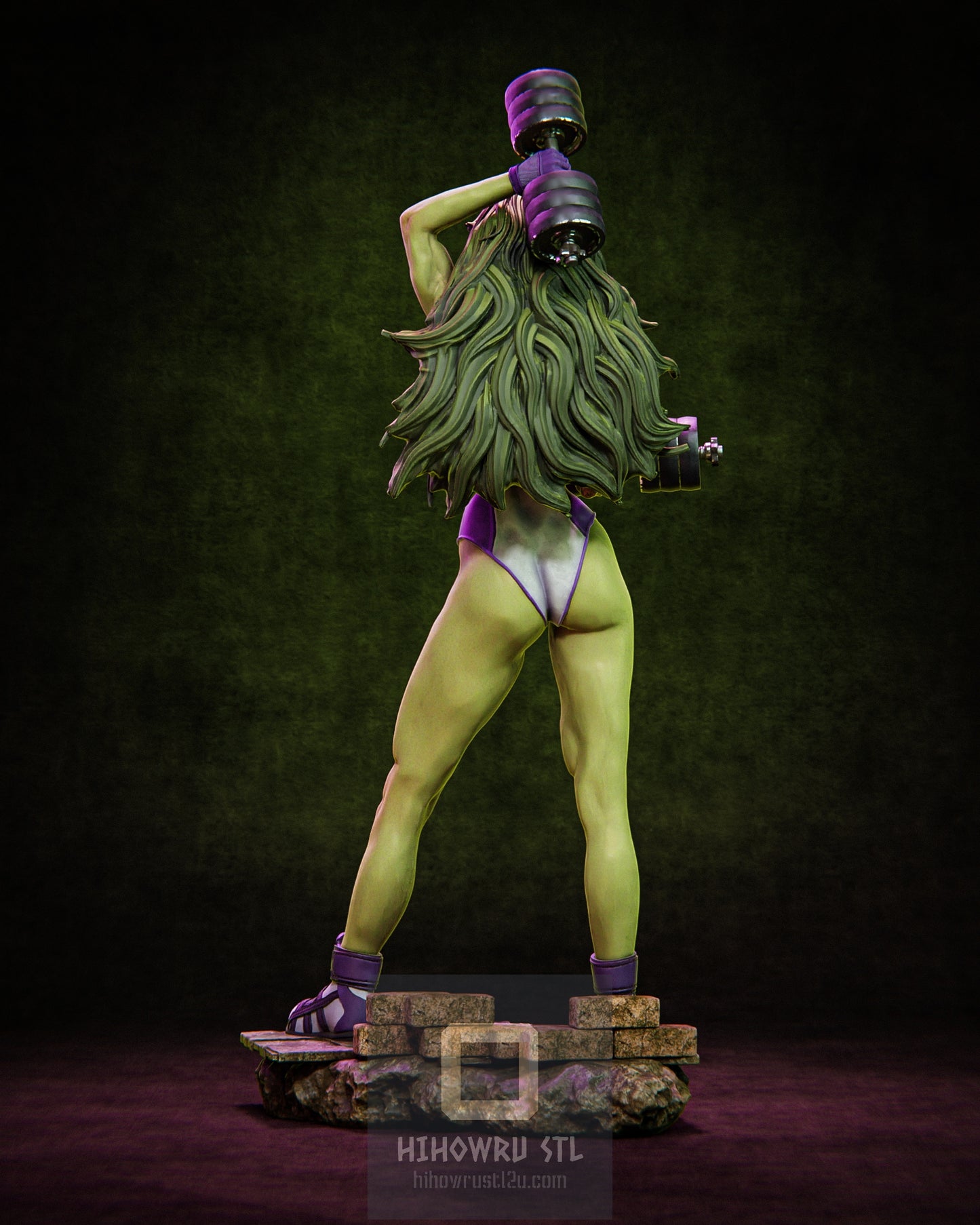 4418 She Hulk - Marvel Comics - STL 3D Print Files