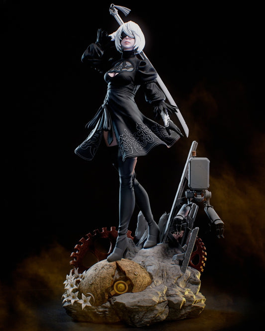4265 2B - NIER AUTOMATA - STL 3D Print Files