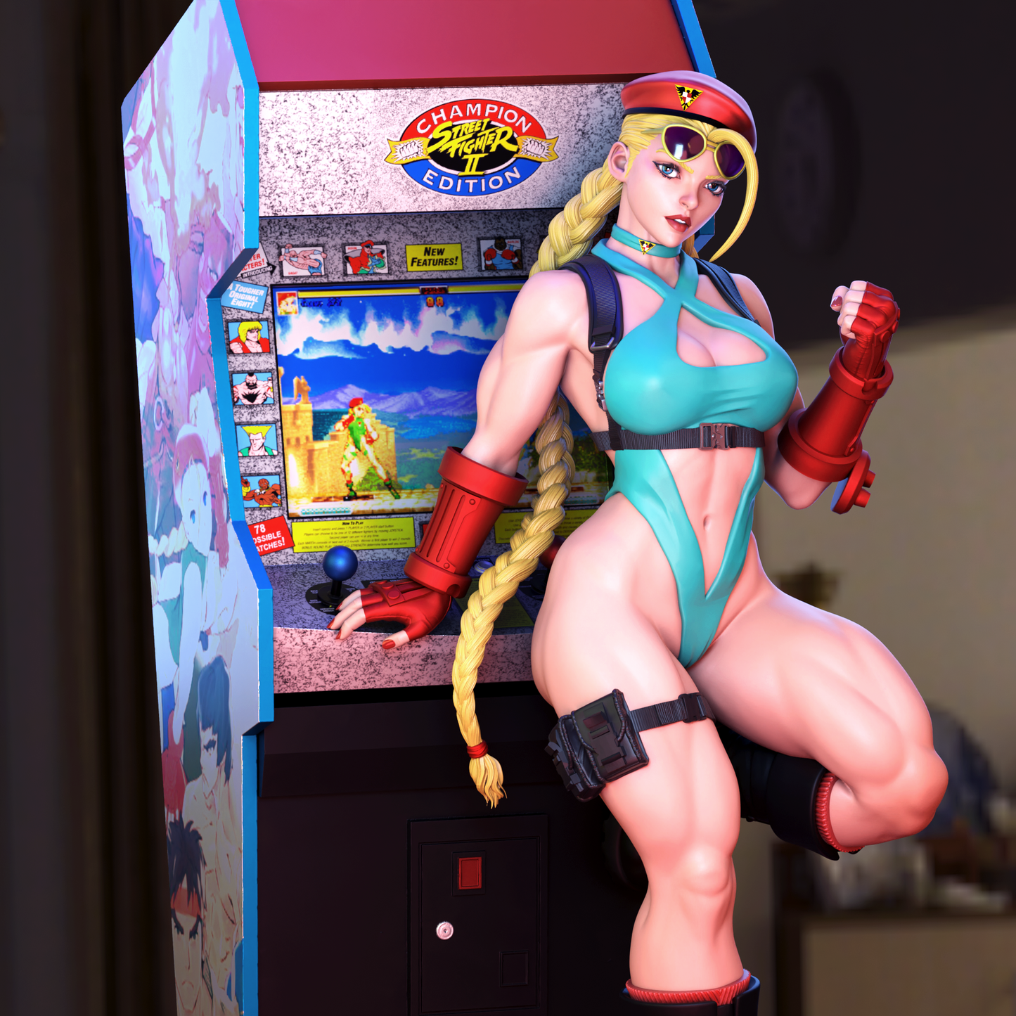 3370 Cammy NSFW - Street Fighter - STL 3D Print Files