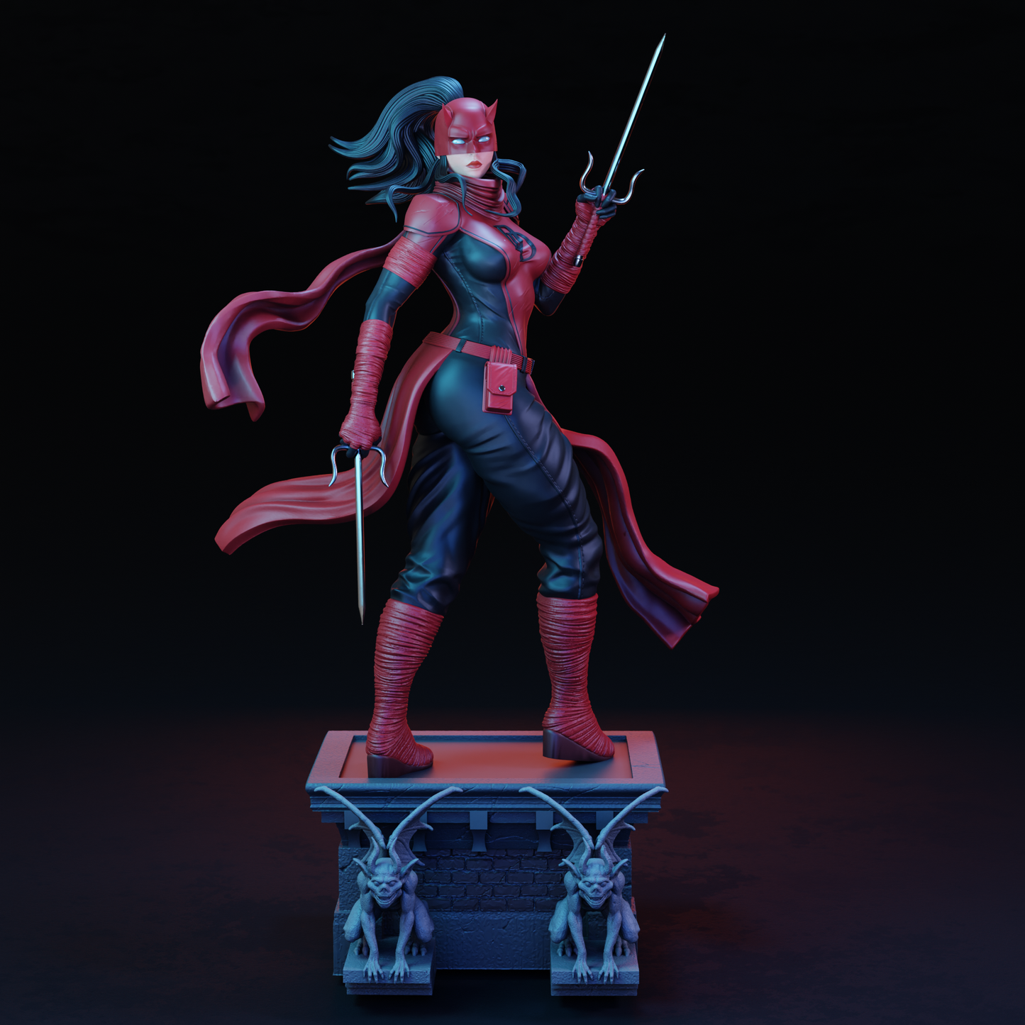 3103 Elektra Daredevil - Marvel Comics - STL 3D Print Files