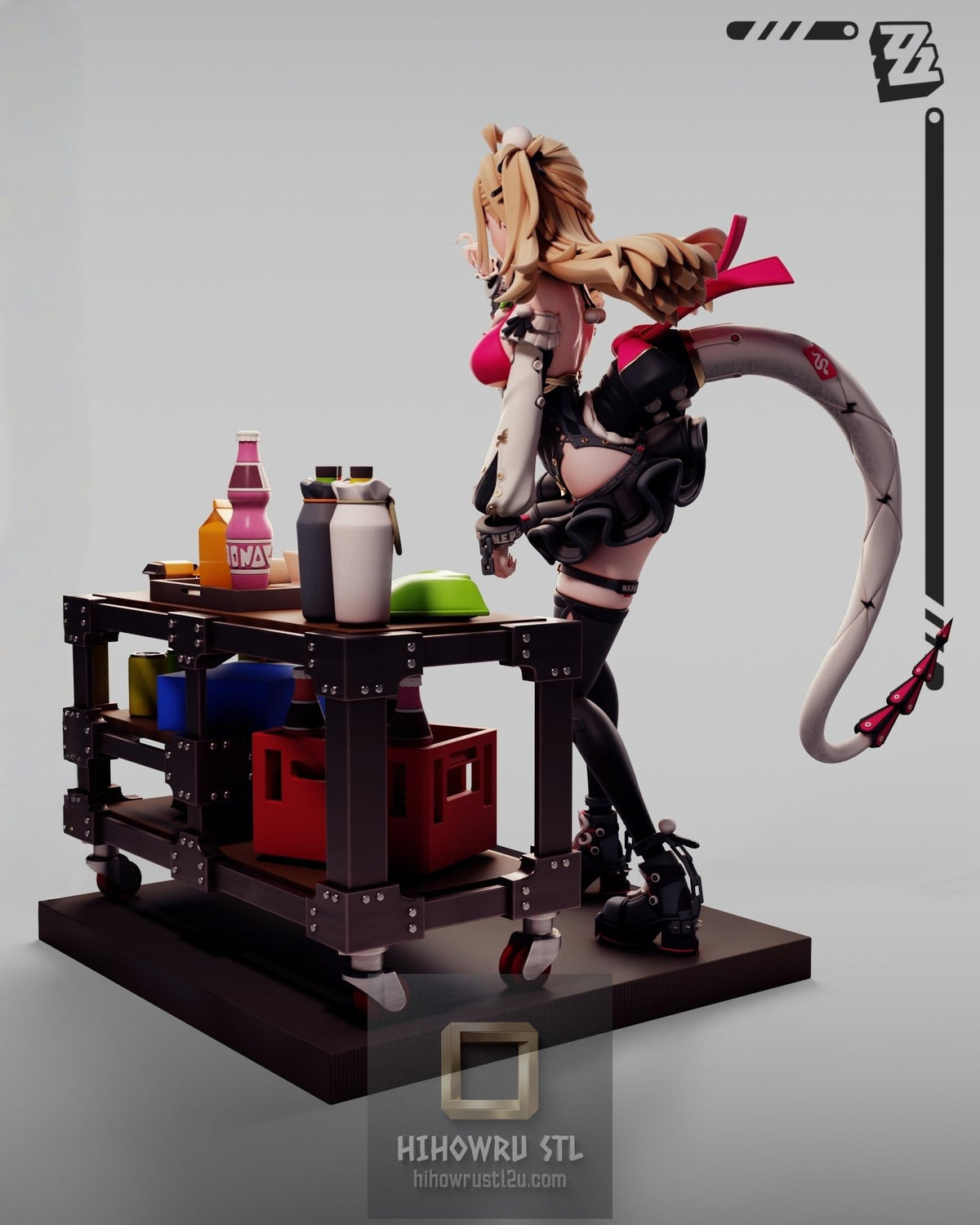 5566 Cissia - Zenless Zone Zero - STL 3D Print Files