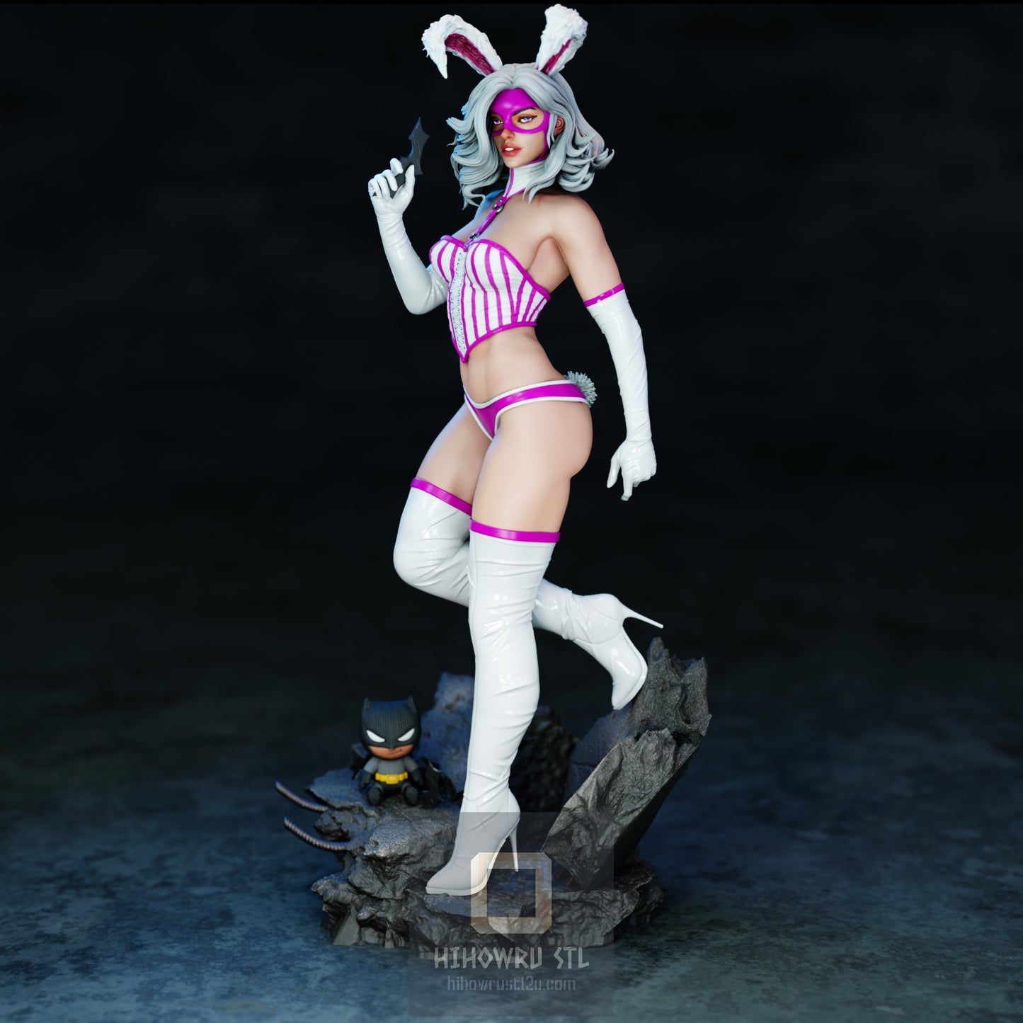 4408 Jaina Hudson NSFW - DC COMICS - STL 3D Print Files