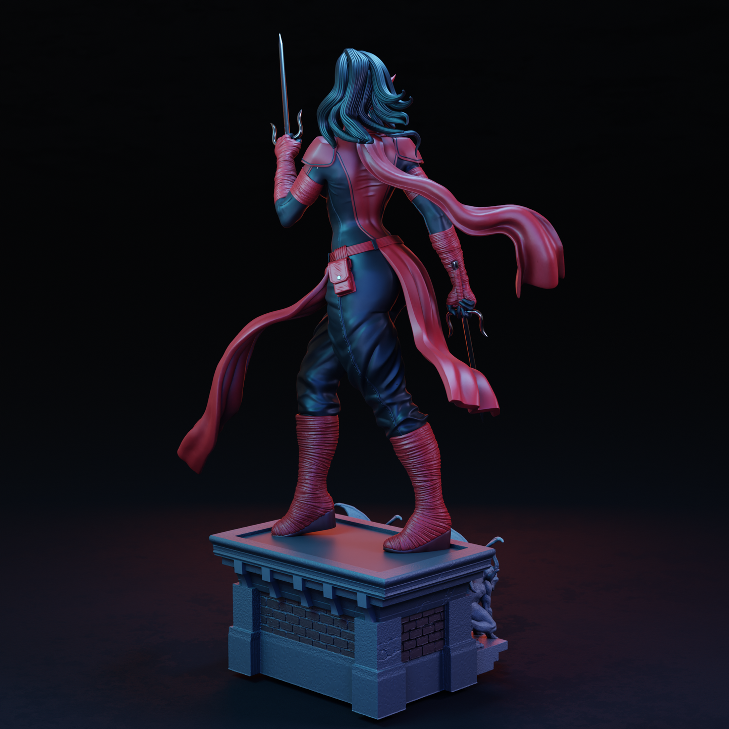 3103 Elektra Daredevil - Marvel Comics - STL 3D Print Files