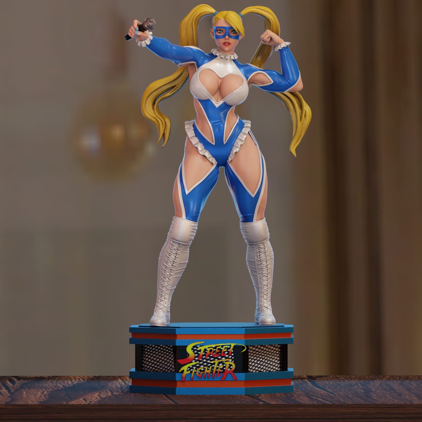 3530 R. Mika - Street Fighter - STL 3D Print Files