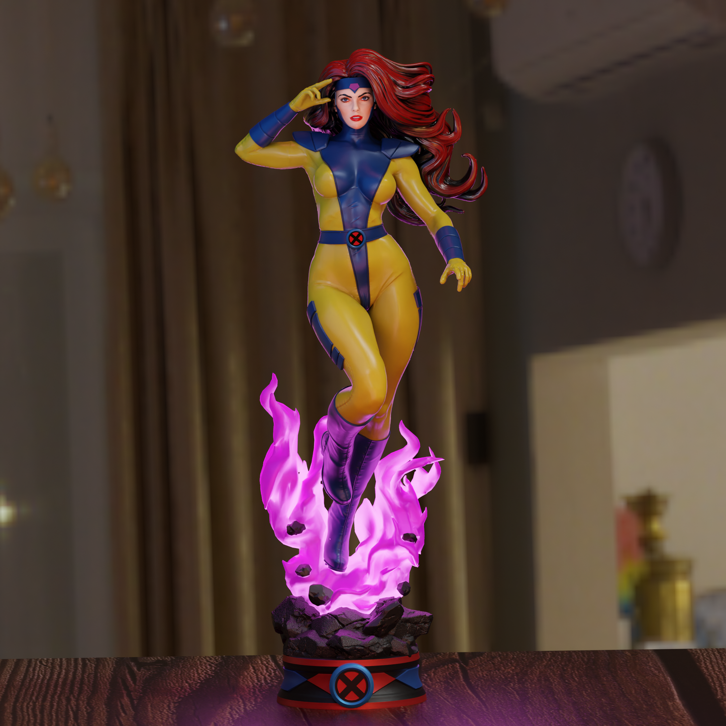 3371 Jean Grey NSFW - X-MEN - STL 3D Print Files