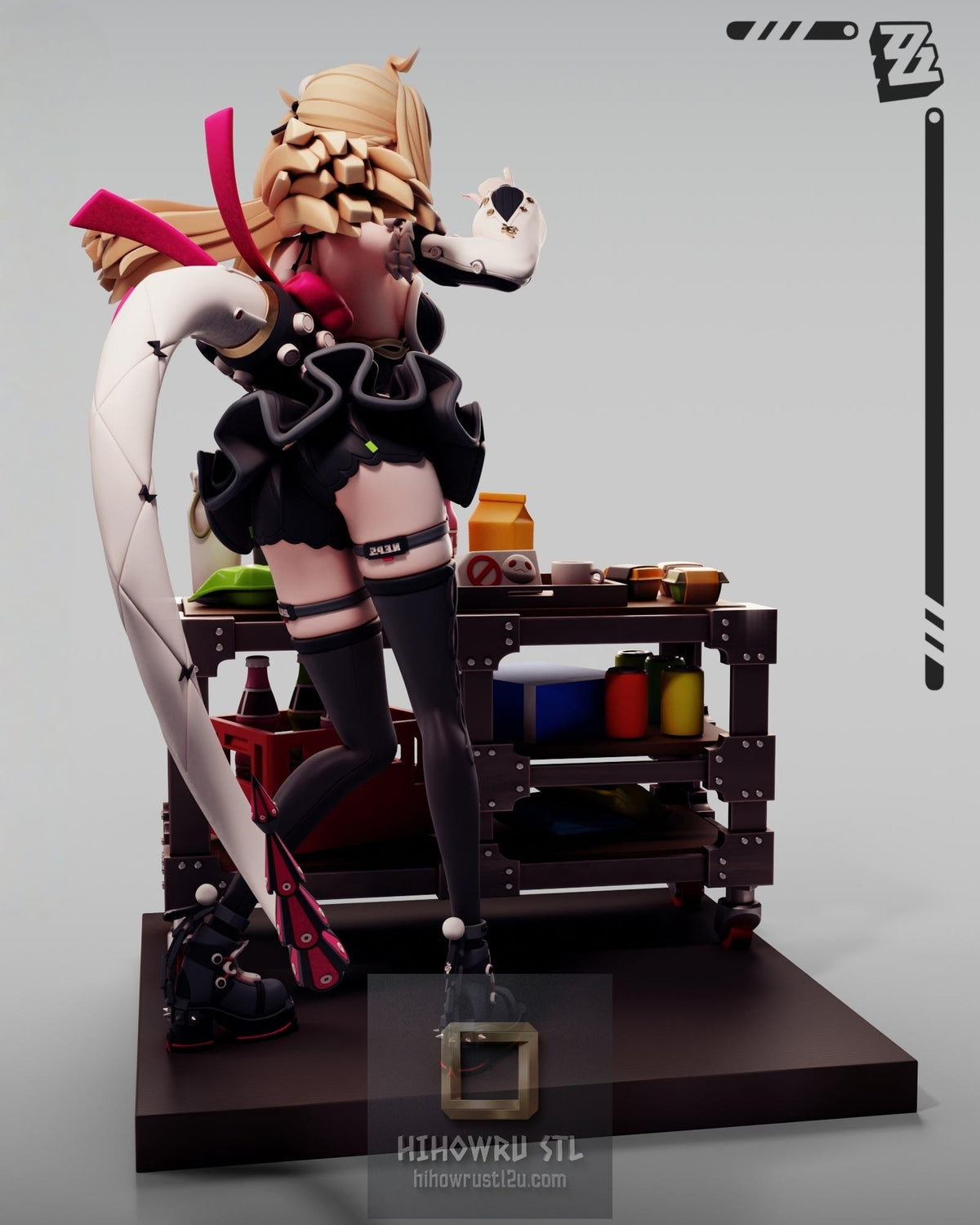 5566 Cissia - Zenless Zone Zero - STL 3D Print Files
