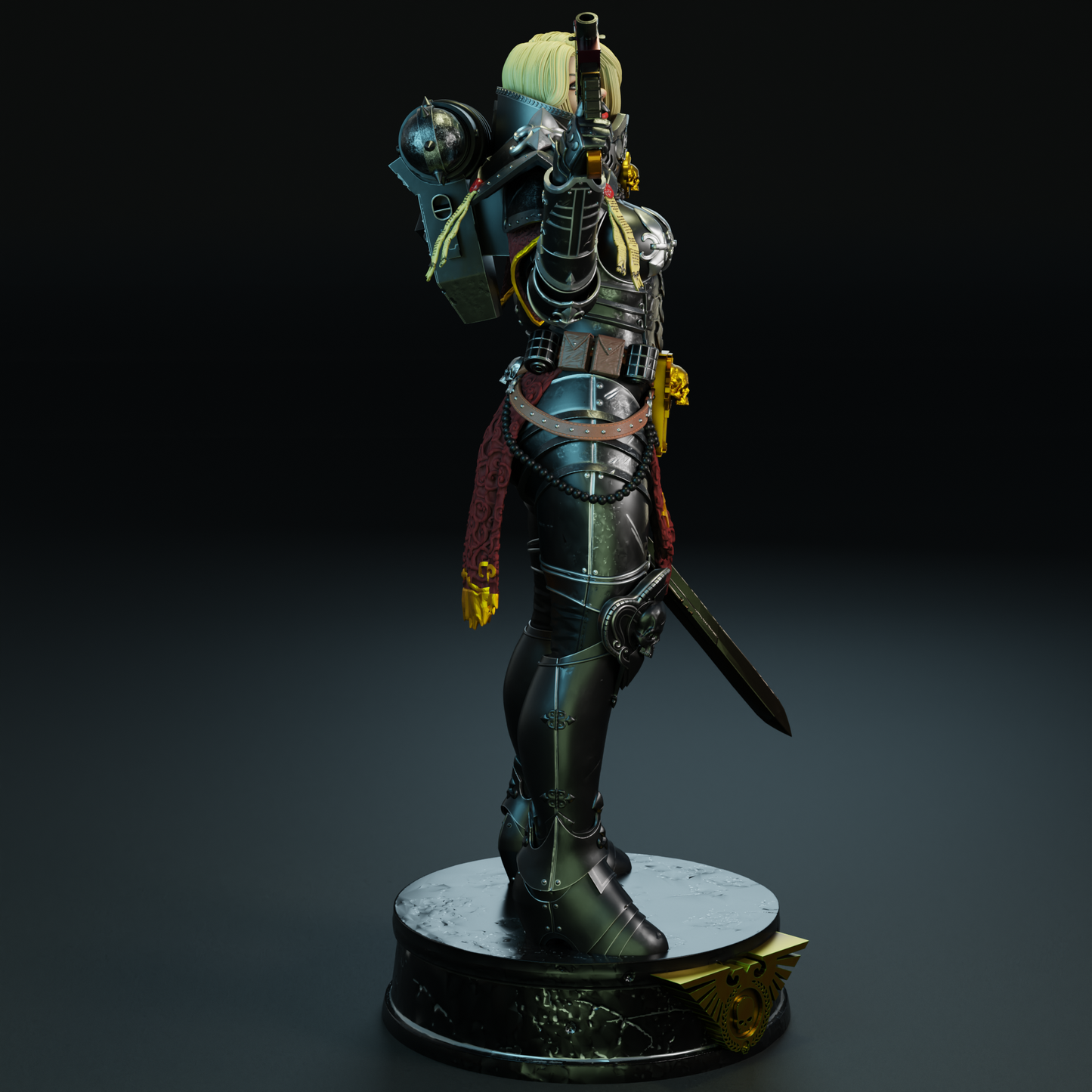 2871 Sister Of Battle – Warhammer 40k - STL 3D Print Files