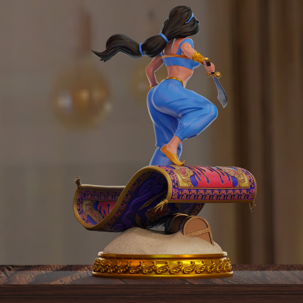 3529 Jasmine NSFW - Aladdin  - STL 3D Print Files