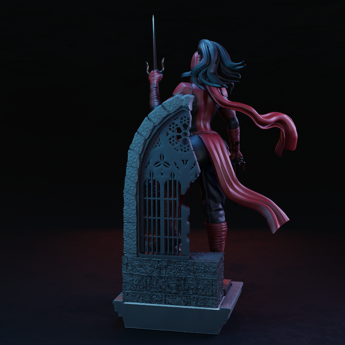 3103 Elektra Daredevil - Marvel Comics - STL 3D Print Files