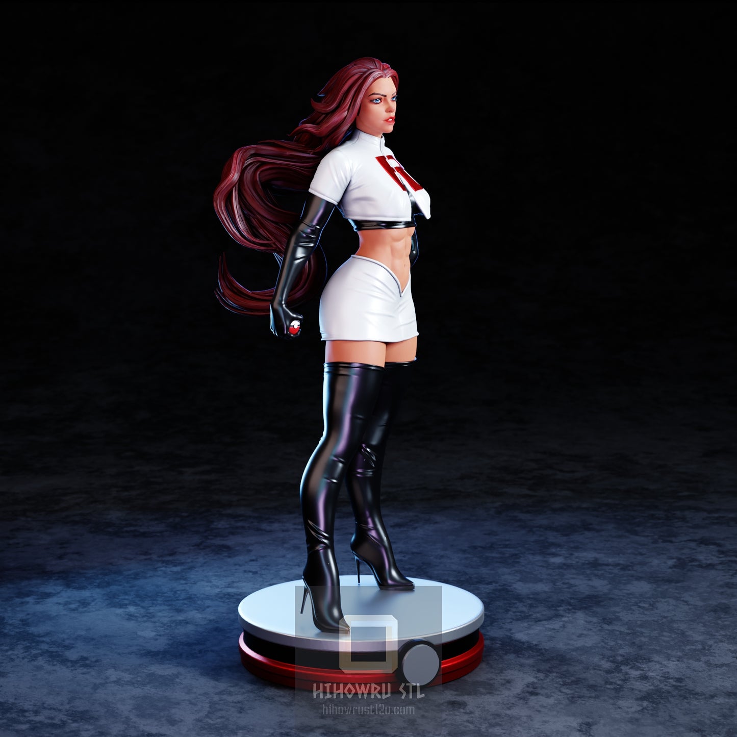 4424 Jessie NSFW - Pokemon - STL 3D Print Files