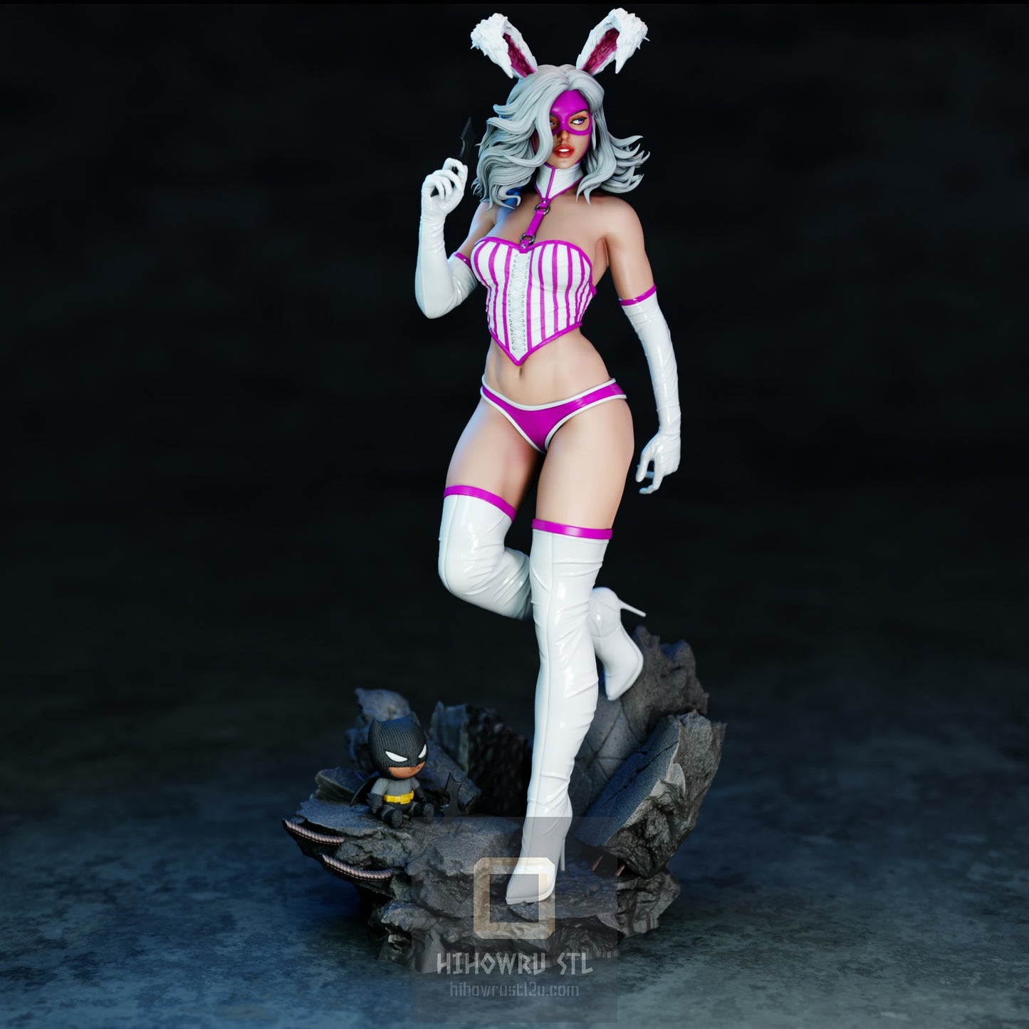 4408 Jaina Hudson NSFW - DC COMICS - STL 3D Print Files