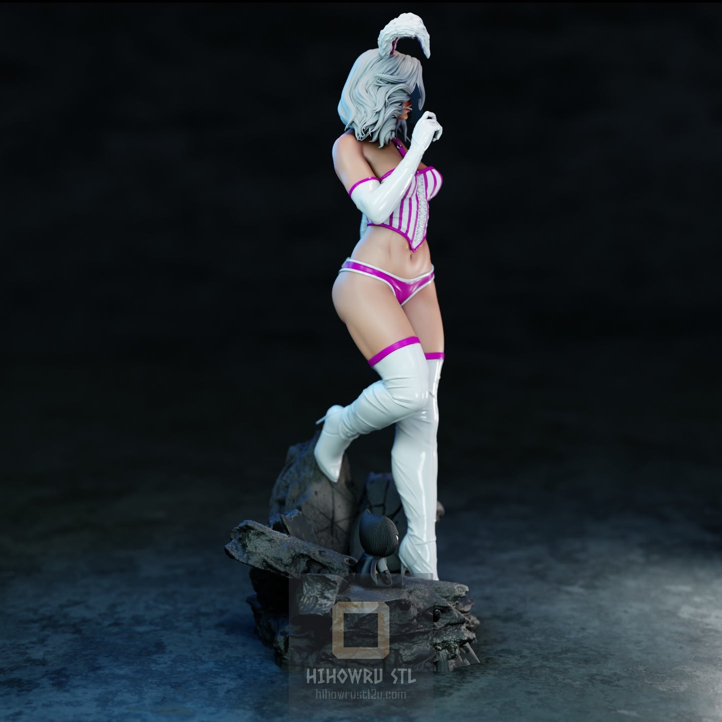 4408 Jaina Hudson NSFW - DC COMICS - STL 3D Print Files