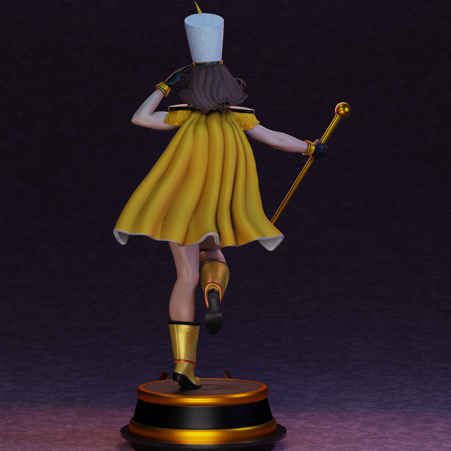 3887 Mary Shazam - DC Bombshells - STL 3D Print Files