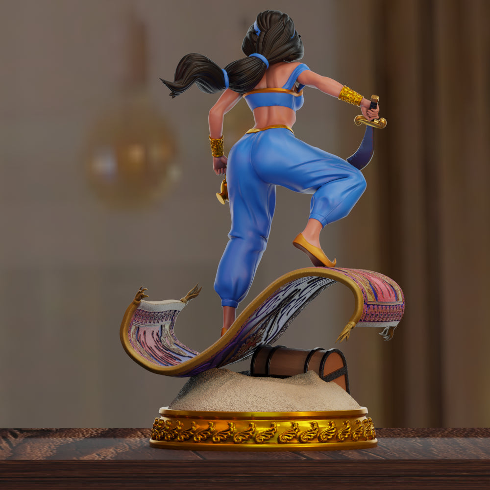 3529 Jasmine NSFW - Aladdin  - STL 3D Print Files