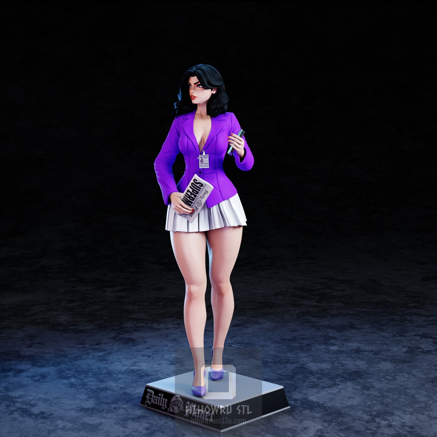 4545 Lois Lane - Superman - STL 3D Print Files