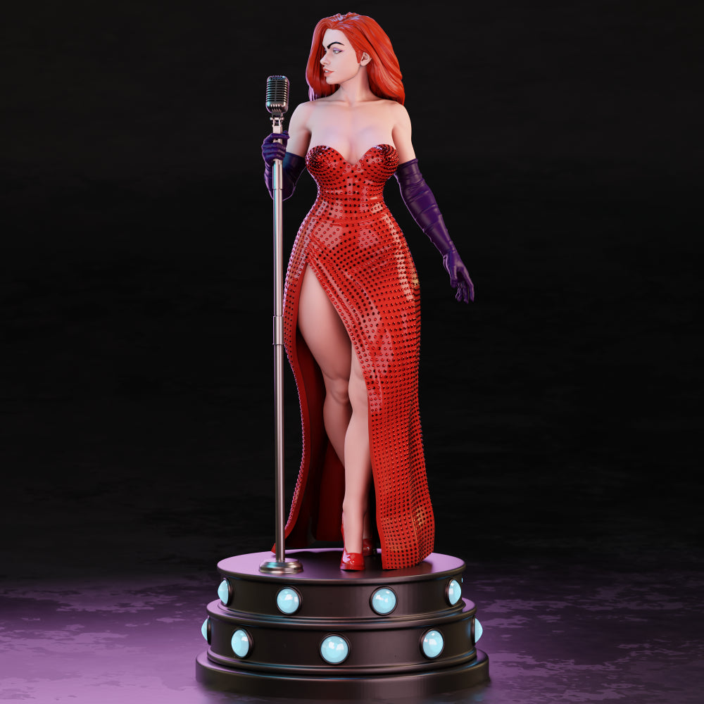 4155 Jessica Rabbit NSFW - STL 3D Print Files