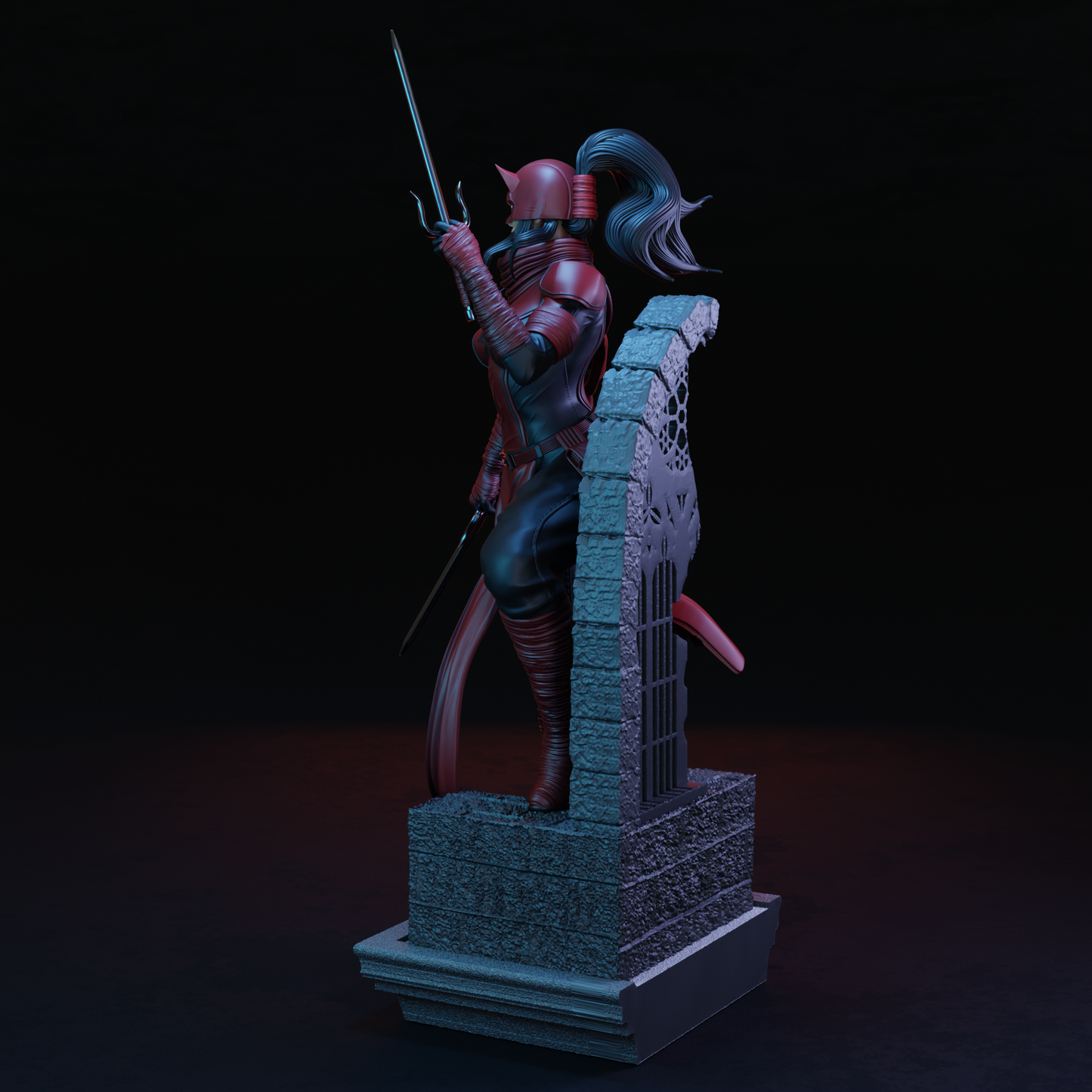 3103 Elektra Daredevil - Marvel Comics - STL 3D Print Files