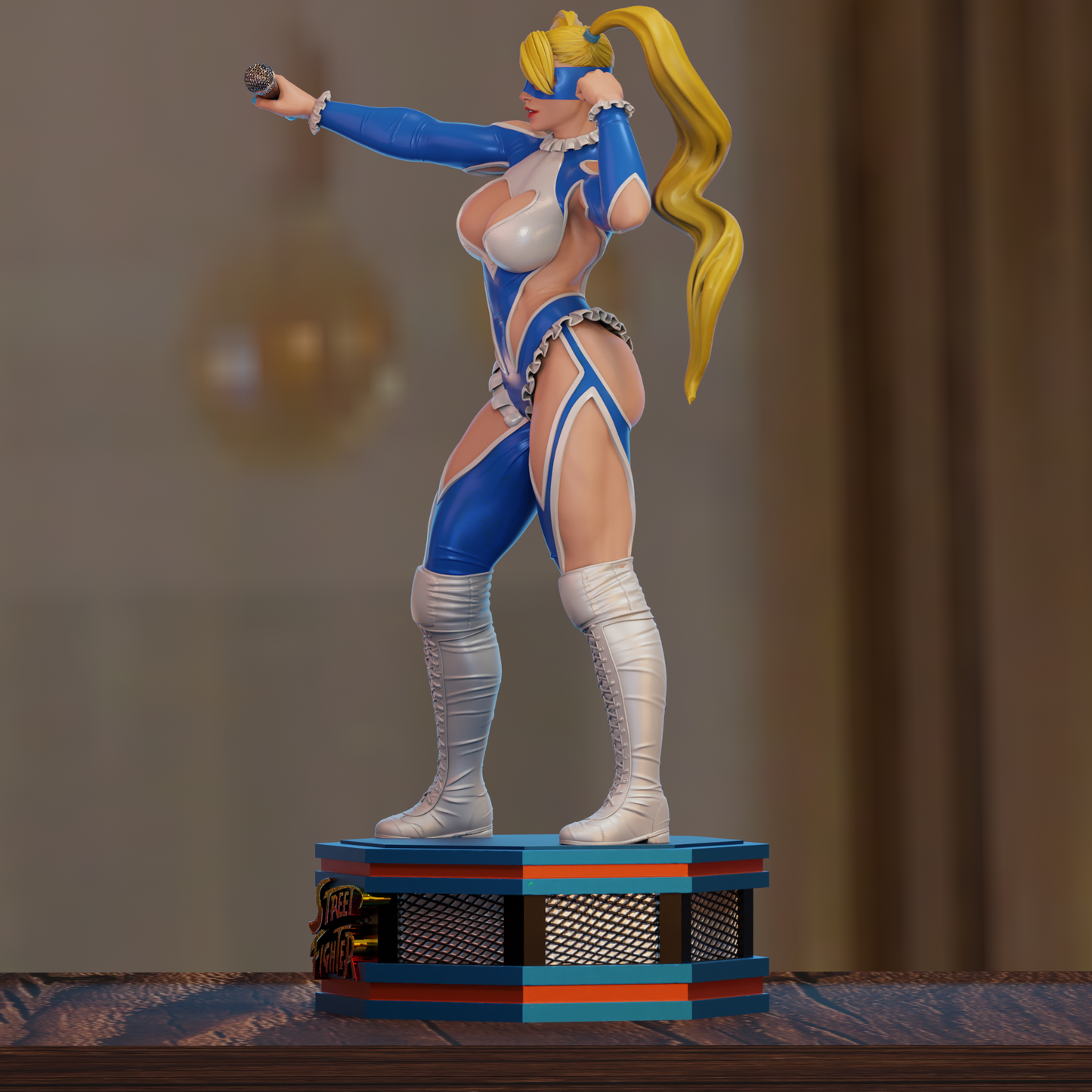 3530 R. Mika - Street Fighter - STL 3D Print Files