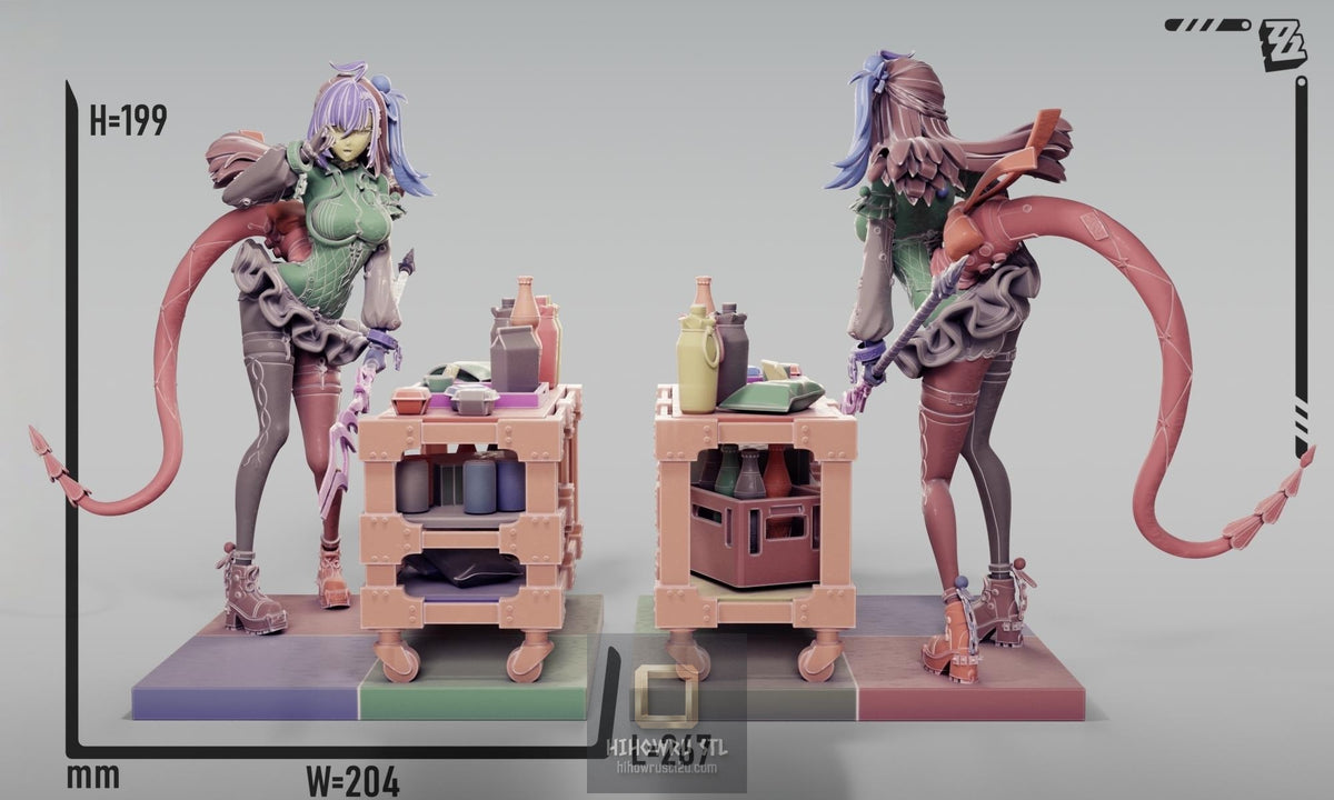 5566 Cissia - Zenless Zone Zero - STL 3D Print Files
