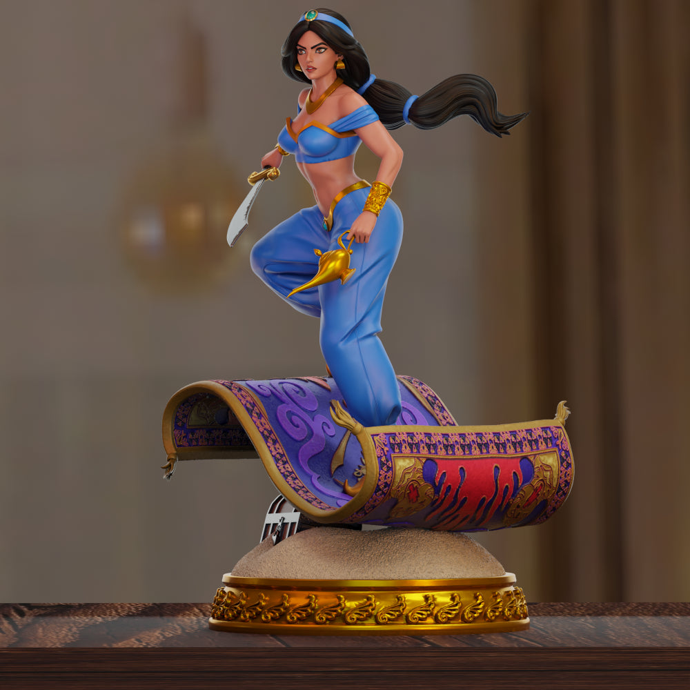 3529 Jasmine NSFW - Aladdin  - STL 3D Print Files