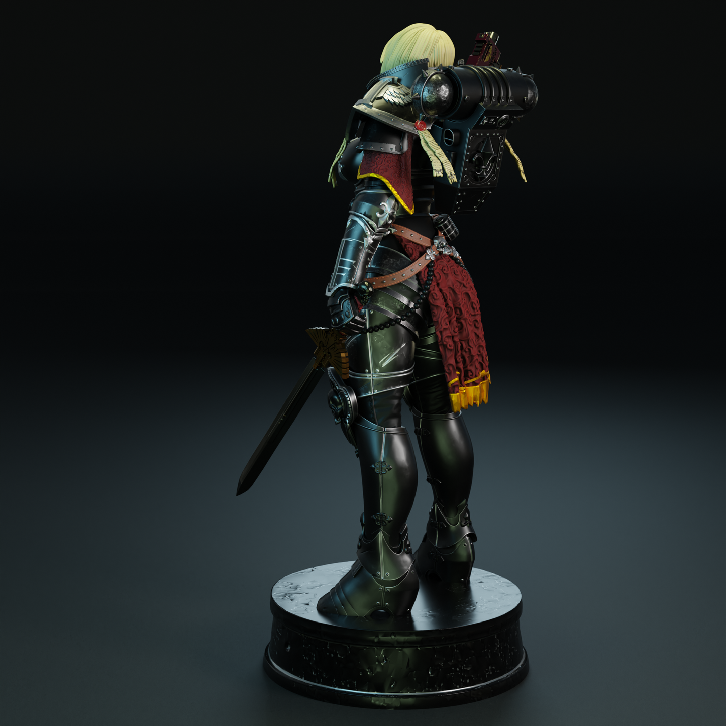 2871 Sister Of Battle – Warhammer 40k - STL 3D Print Files