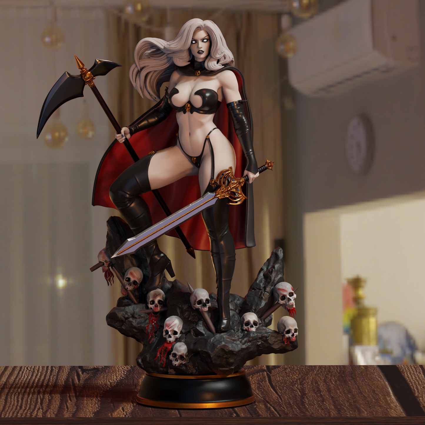 3227 Lady Death NSFW - Marvel Comics - STL 3D Print Files