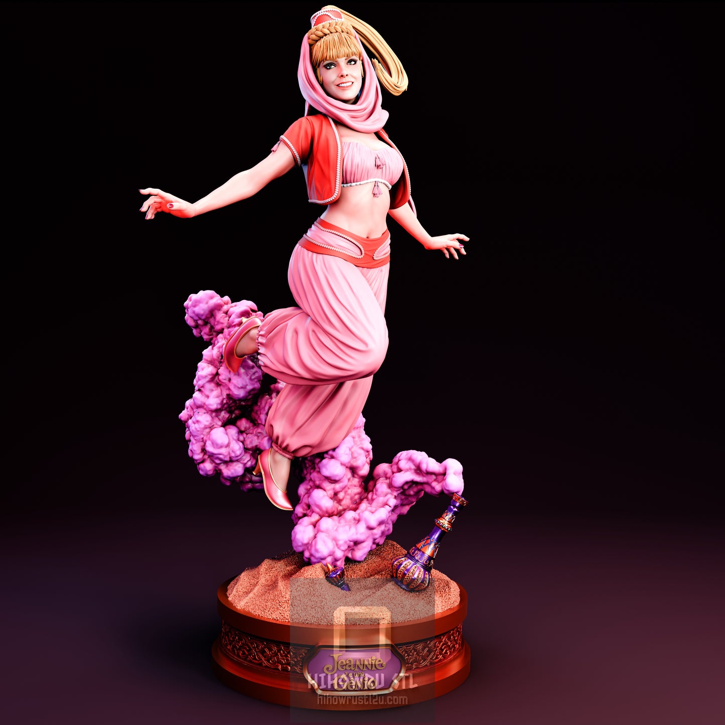 5388 I Dream of Jeannie NSFW - STL 3D Print Files