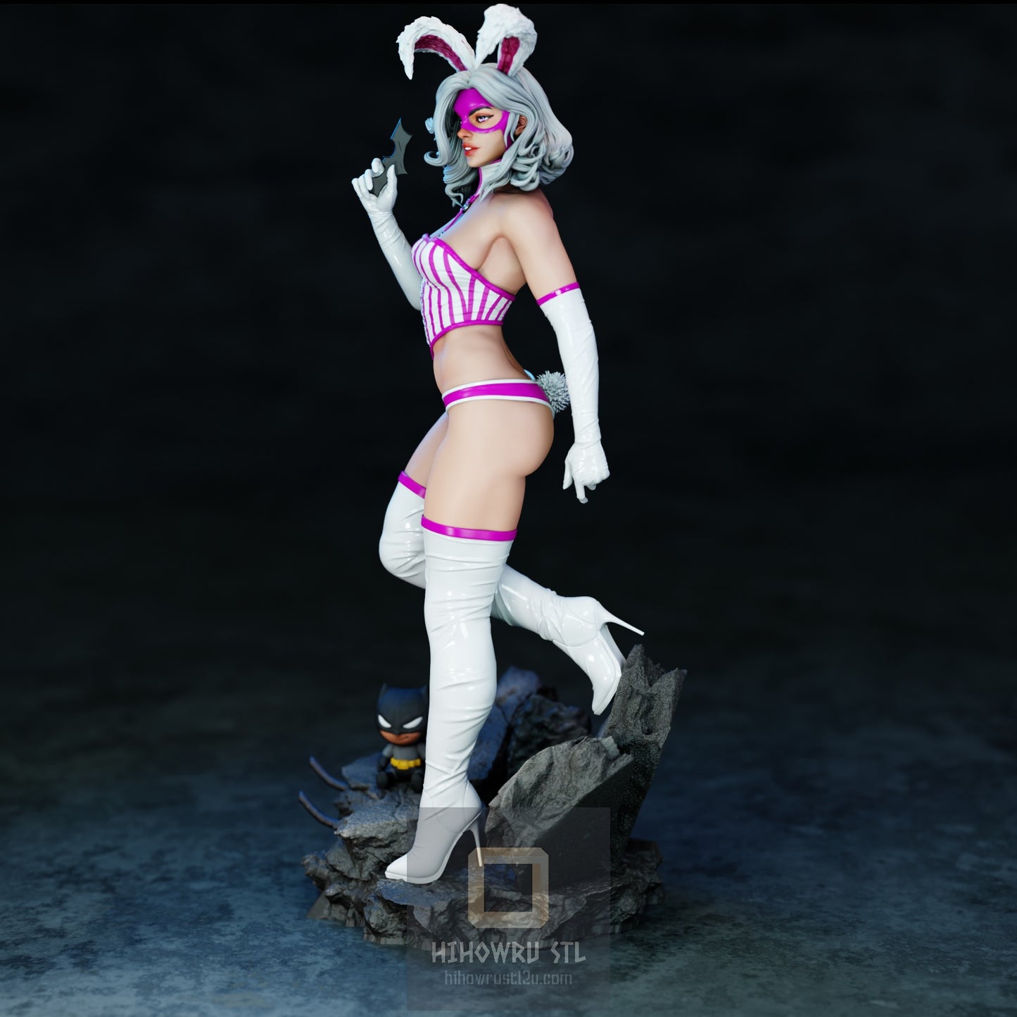 4408 Jaina Hudson NSFW - DC COMICS - STL 3D Print Files