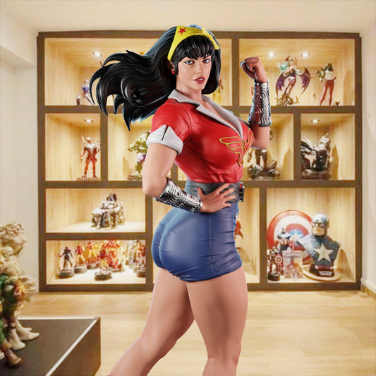 4072 Wonder Woman NSFW - DC Comics - STL 3D Print Files
