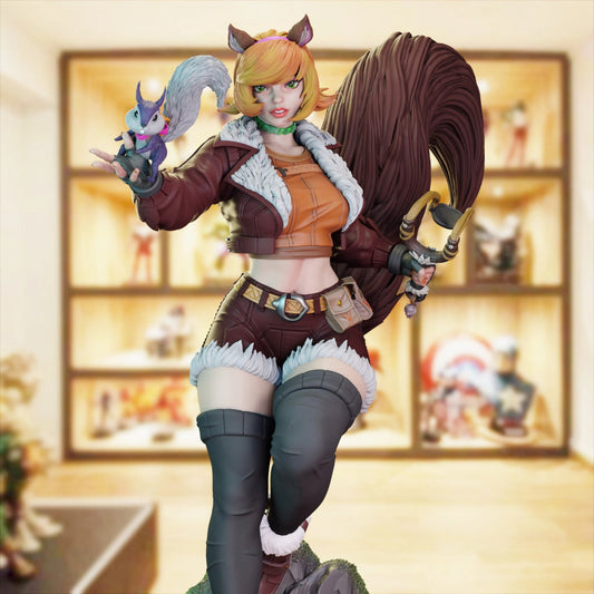 4075 Squirrel Girl NSFW - Marvel Comics - STL 3D Print Files