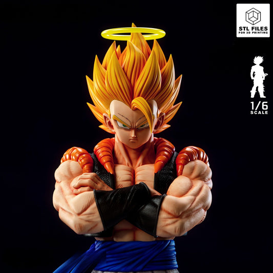 4136 Gogeta - Super Saiyan 2 - STL 3D Print Files