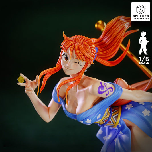 4137 Nami - One Piece - STL 3D Print Files