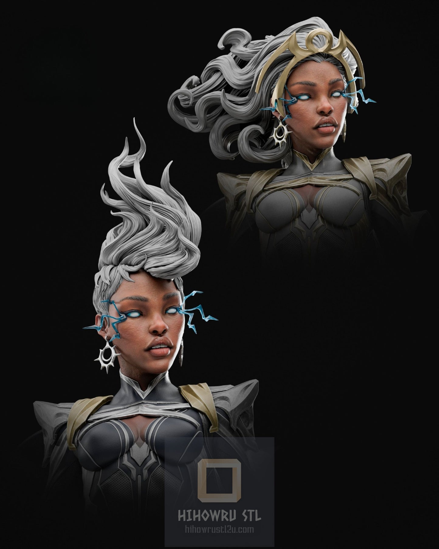 4421 Storm - X-men - STL 3D Print Files