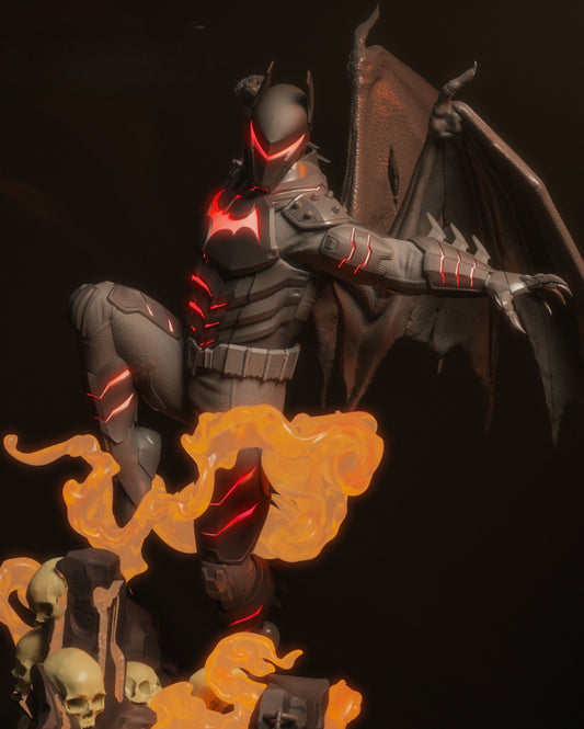 4117 Hellbat - DC COMICS - STL 3D Print Files