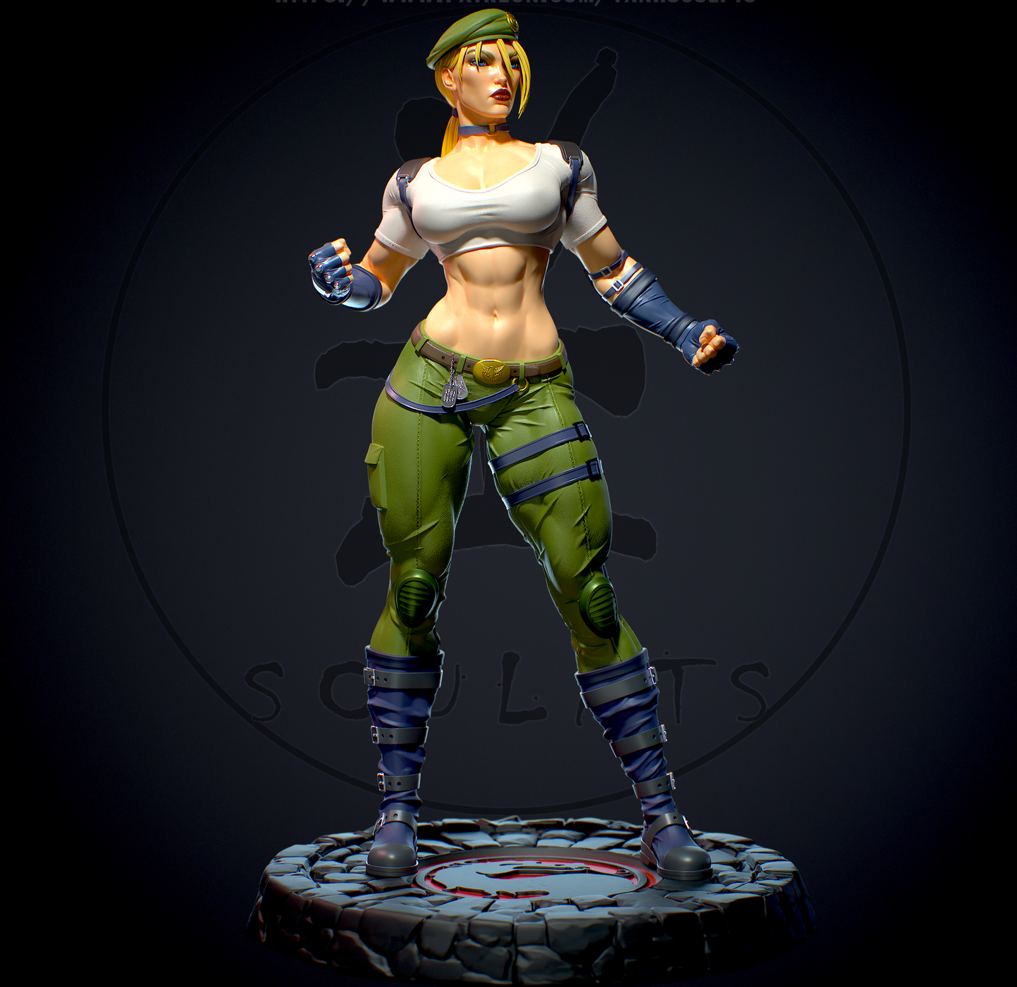 Sonya Blade NSFW - Mortal Kombat - STL 3D Print Files