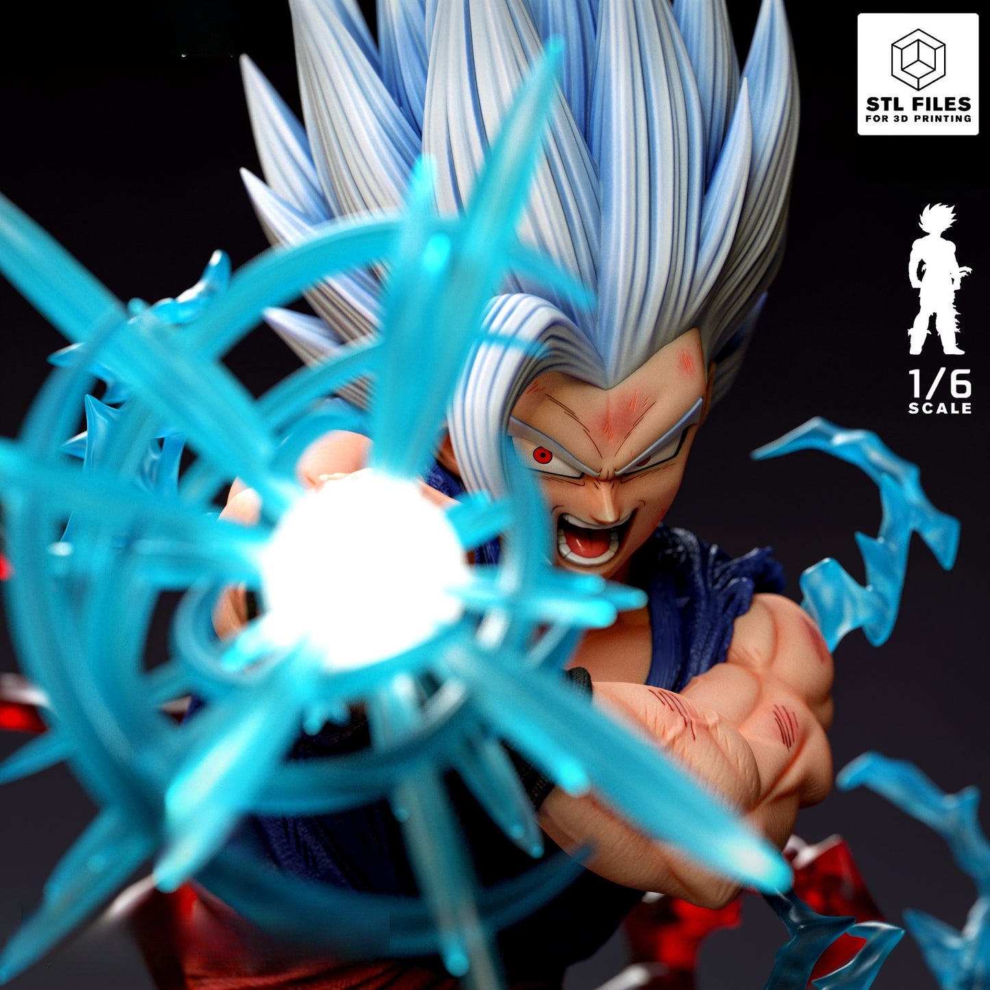 3474 Gohan Beast - Dragon Ball Super - STL 3D Print Files