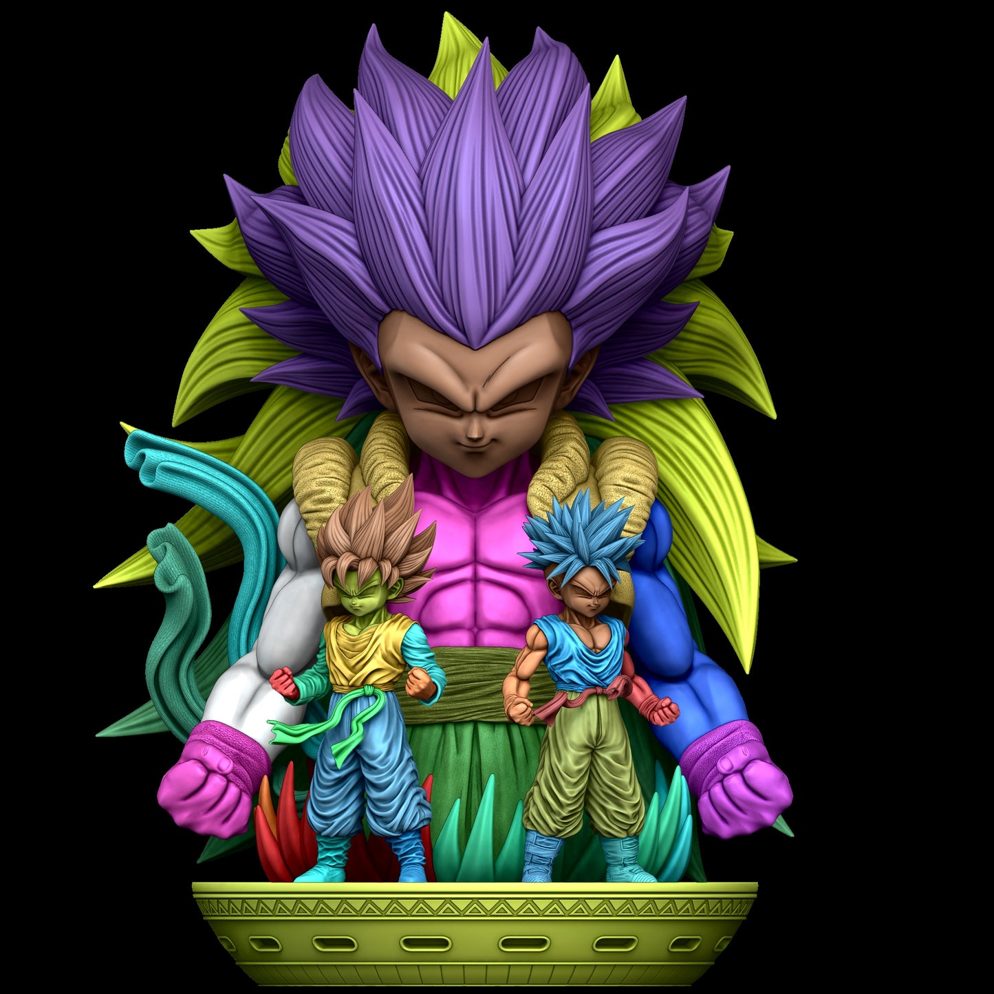 2363 Gotenks - Dragon Ball - STL 3D Print Files